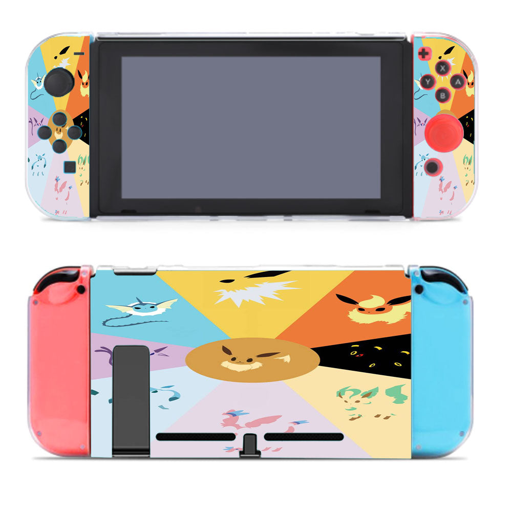 Pokemon Eevee Collage Evolutions Nintendo Switch Cover Case