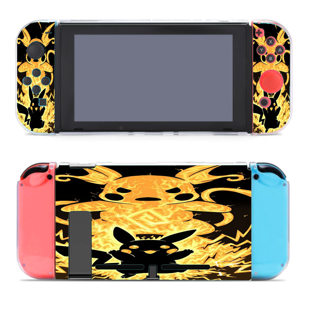 Pokemon Electric Pikachu And Raichu Nintendo Switch Cover Case