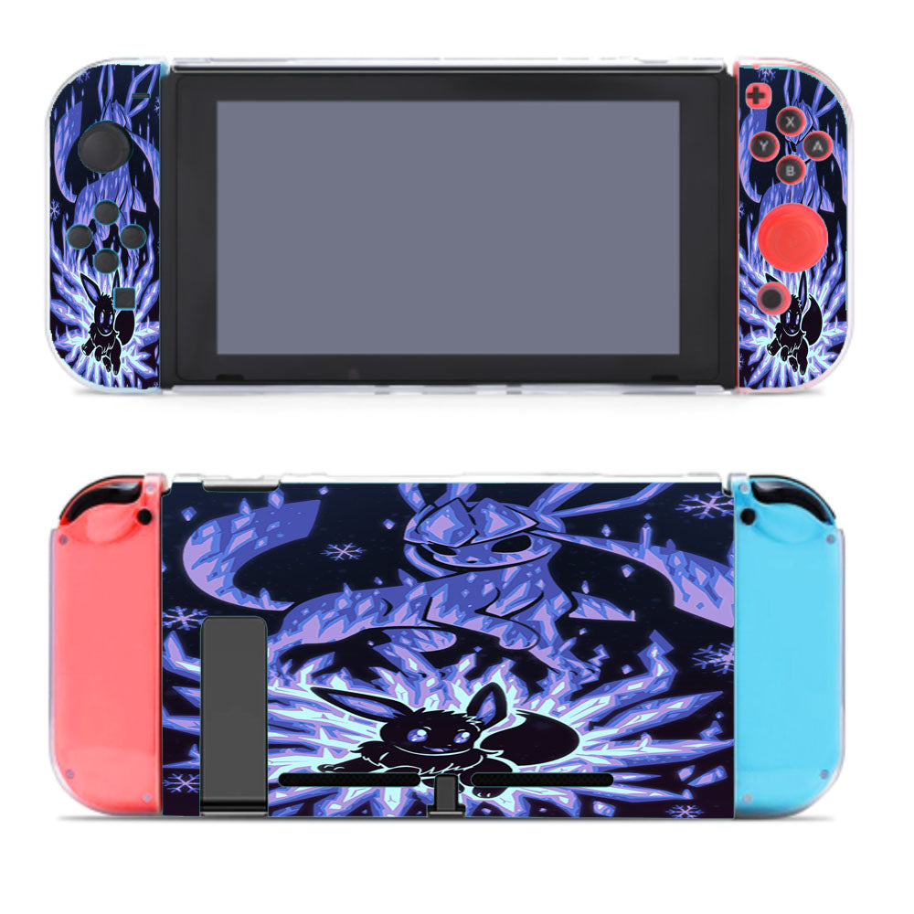 Pokemon Evolution Eevee To Glaceon Nintendo Switch Cover Case