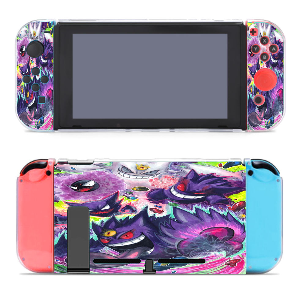 Pokemon Gastly Evolve Ghost Type Nintendo Switch Cover Case