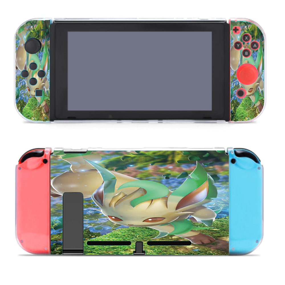Pokemon Leafeon Awesome Wallpaper Nintendo Switch Cover Case