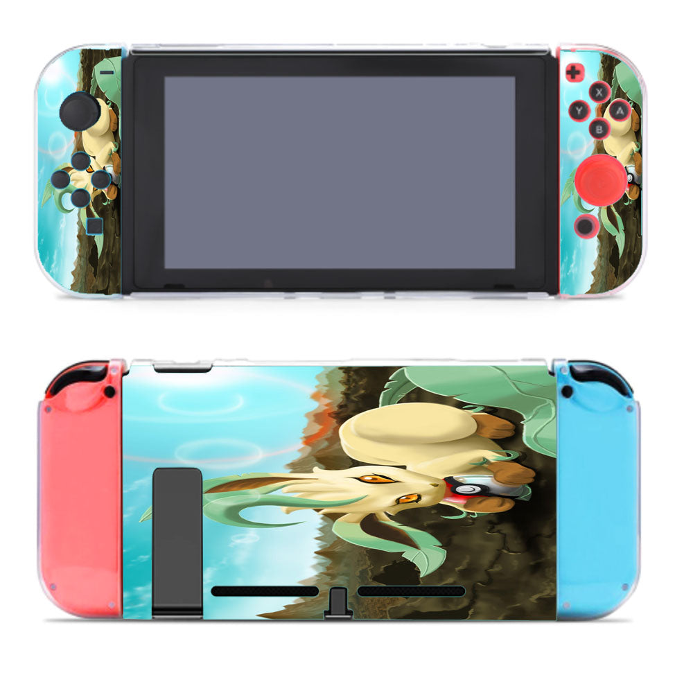 Pokemon Leafeon Pokeball Nintendo Switch Cover Case