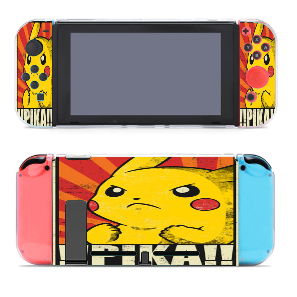 Pokemon Pika Pikachu Japan Nintendo Switch Cover Case