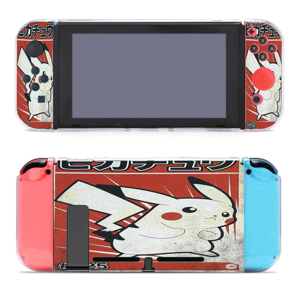 Pokemon Pikachu Japanese Vintage Nintendo Switch Cover Case