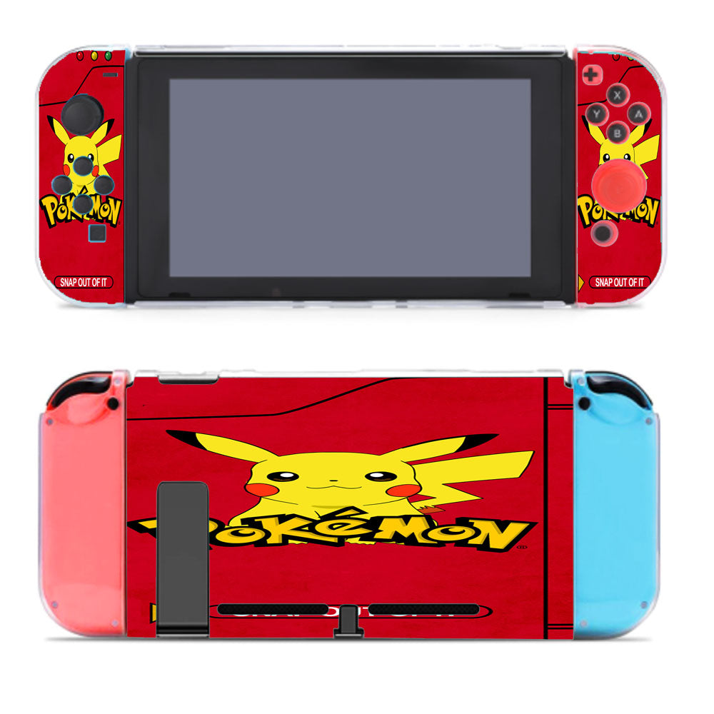 Pokemon Pokedex Pikacu Nintendo Switch Cover Case