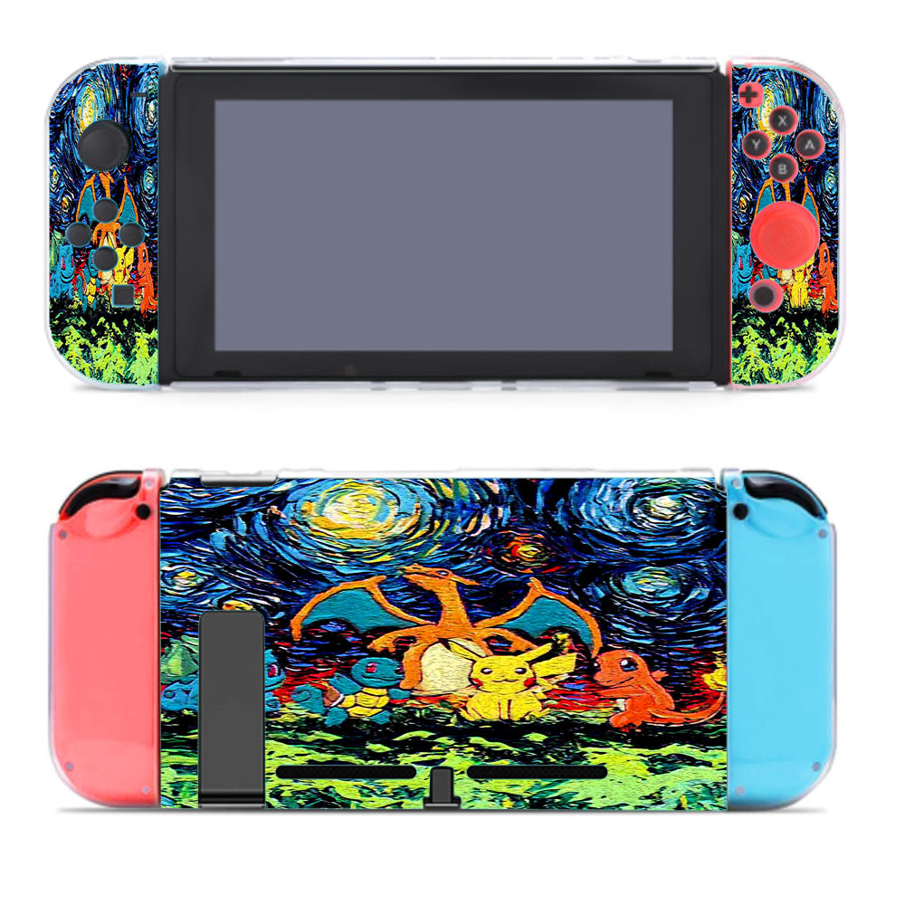 Pokemon Starry Night Abstract Nintendo Switch Cover Case