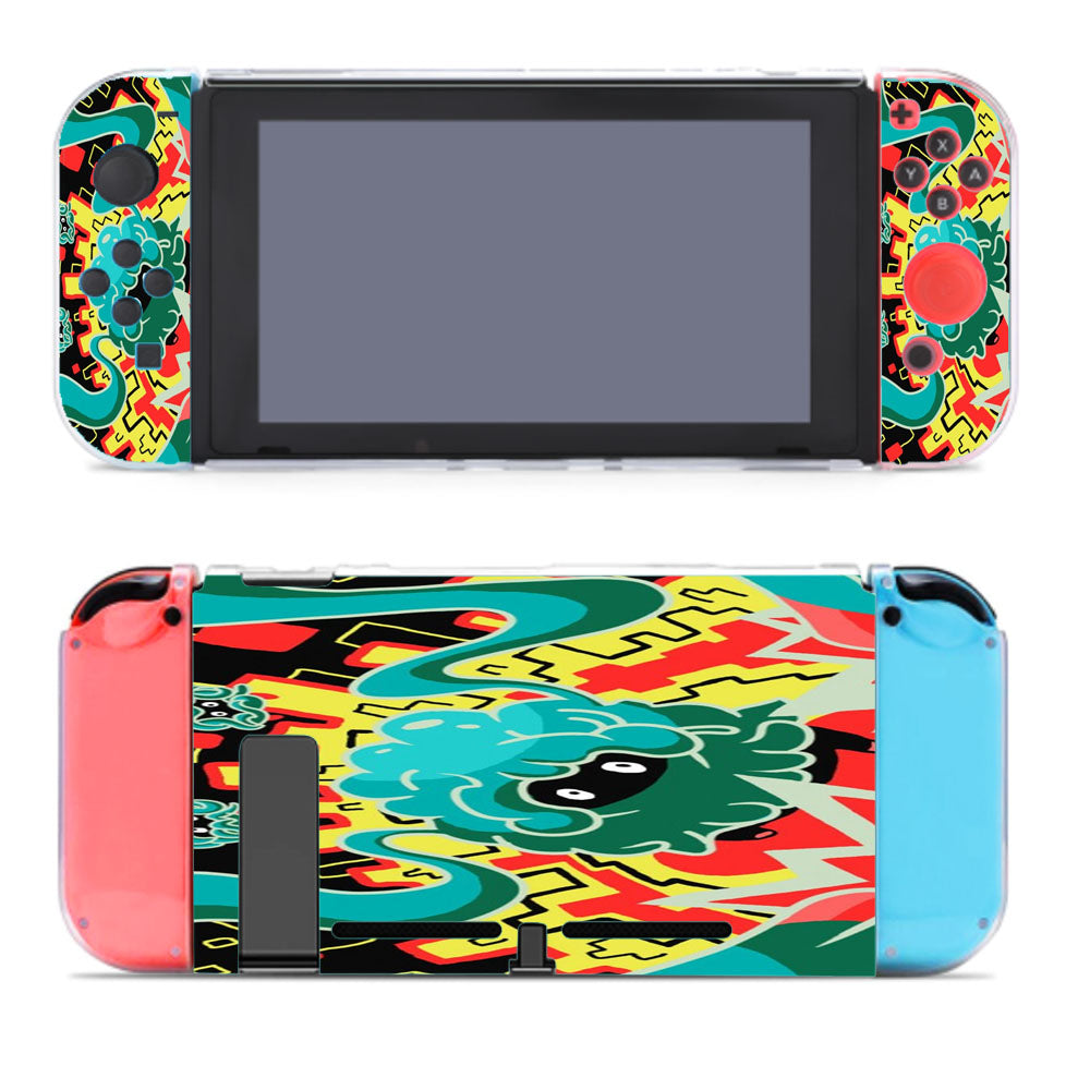 Pokemon Tangela Doodle Art Nintendo Switch Cover Case