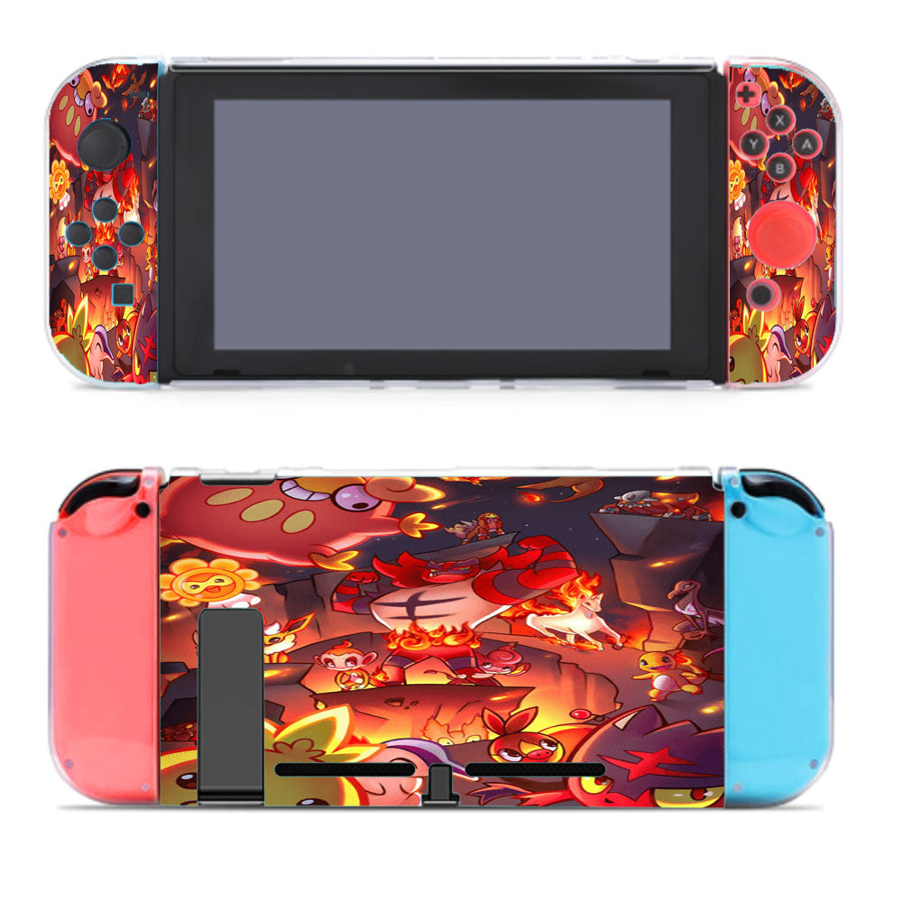 Pokemon Type Fire Collections Nintendo Switch Cover Case