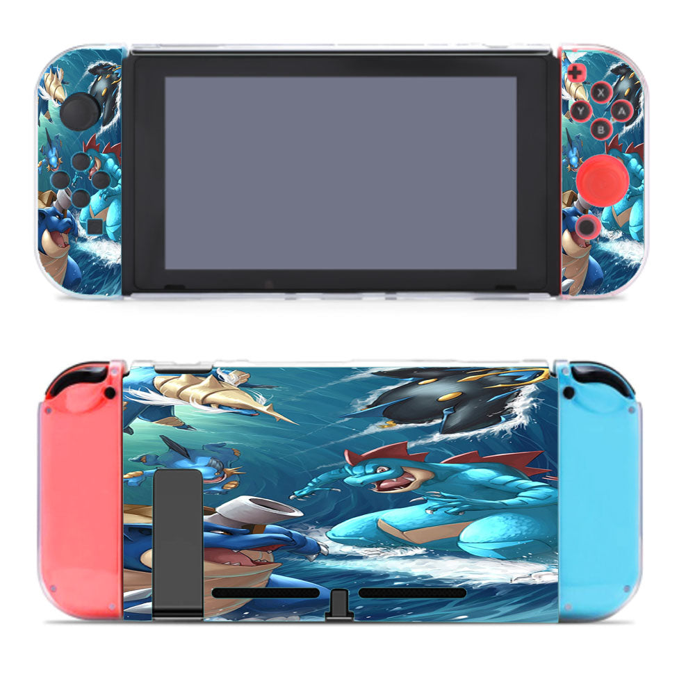 Pokemon Water Type Collections Nintendo Switch Cover Case