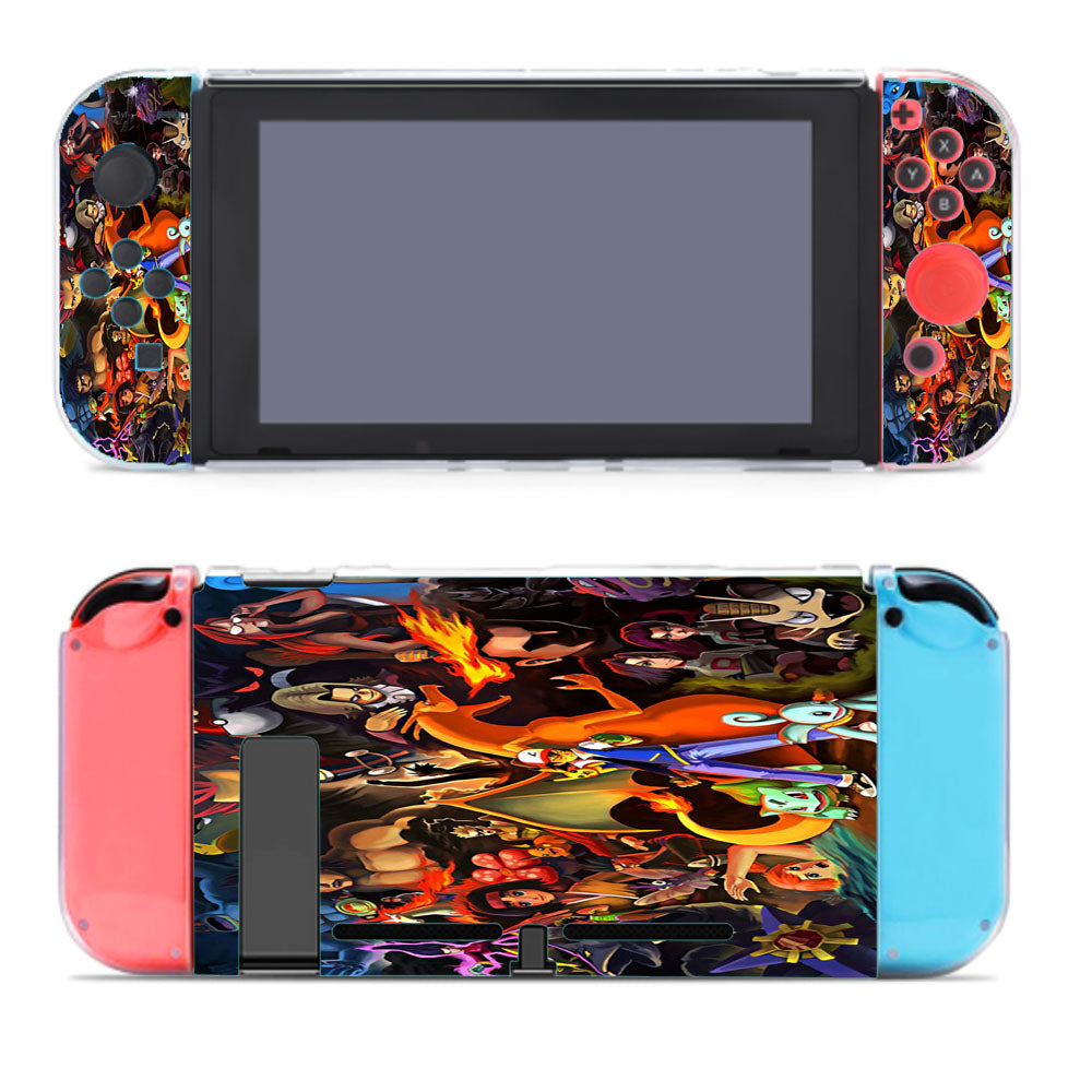 Pokemon Xy All Monsters Art Nintendo Switch Cover Case