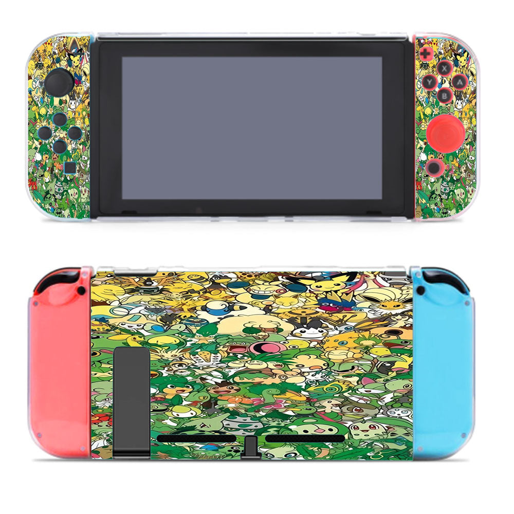 Pokemon Yellow And Green Characters Nintendo Switch Cover Case