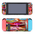 Pop Art Girl With Candy Comic Style Nintendo Switch Cover Case