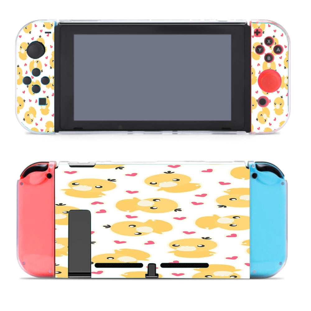 Psyduck Cute Pokemon Pattern Nintendo Switch Cover Case