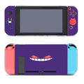 Purple Gengar Face Pokemon Nintendo Switch Cover Case