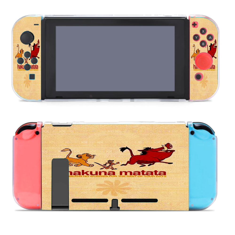 Quotes Hakuna Matata Nintendo Switch Cover Case