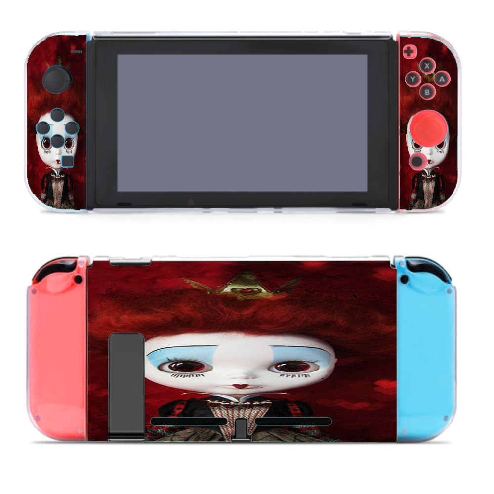 Red Queen Alice In Wonderland Nintendo Switch Cover Case