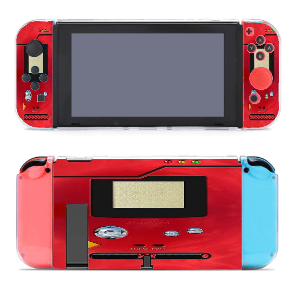 Red Retro Pokedex Nintendo Switch Cover Case