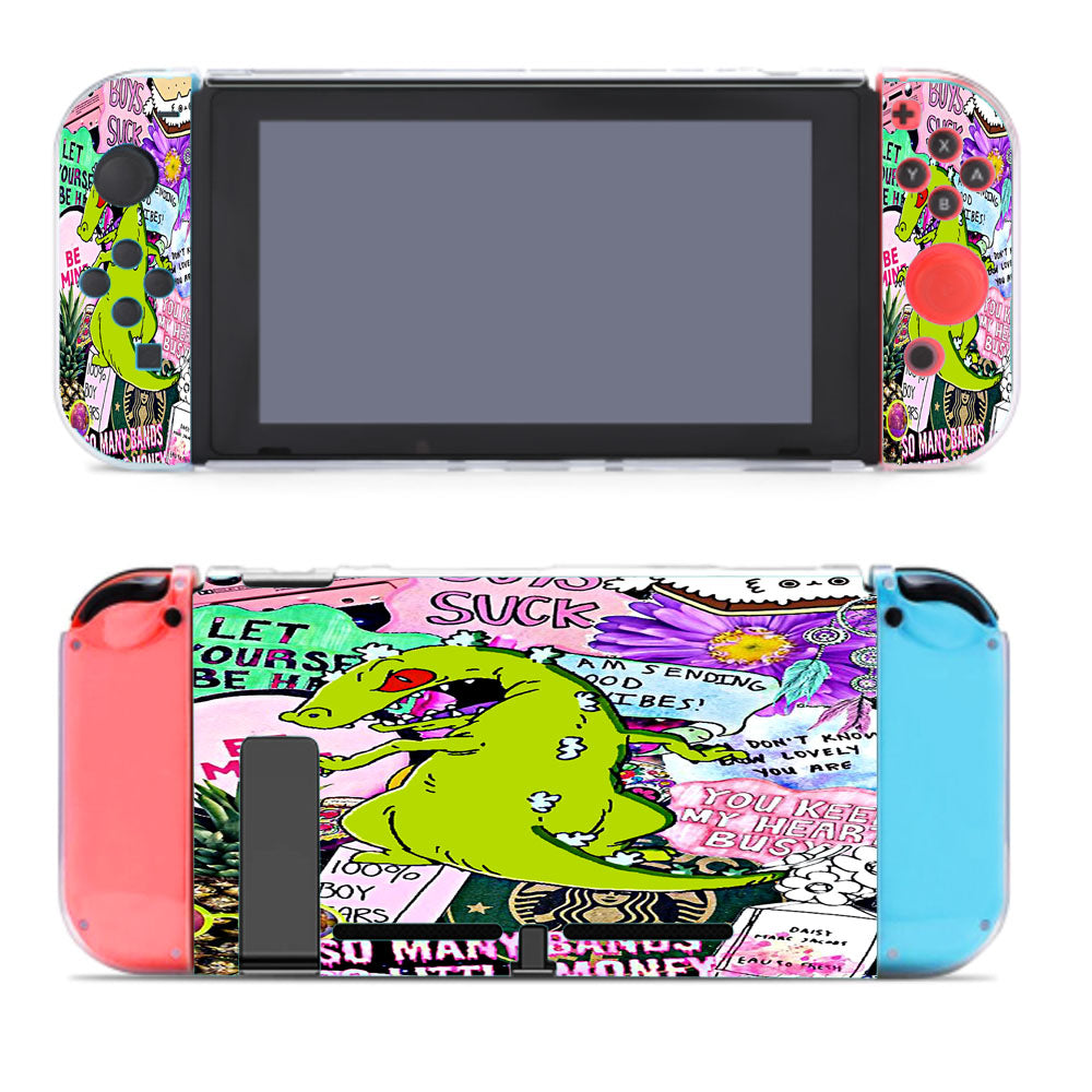 Reptar Rugrats Brand College Nintendo Switch Cover Case
