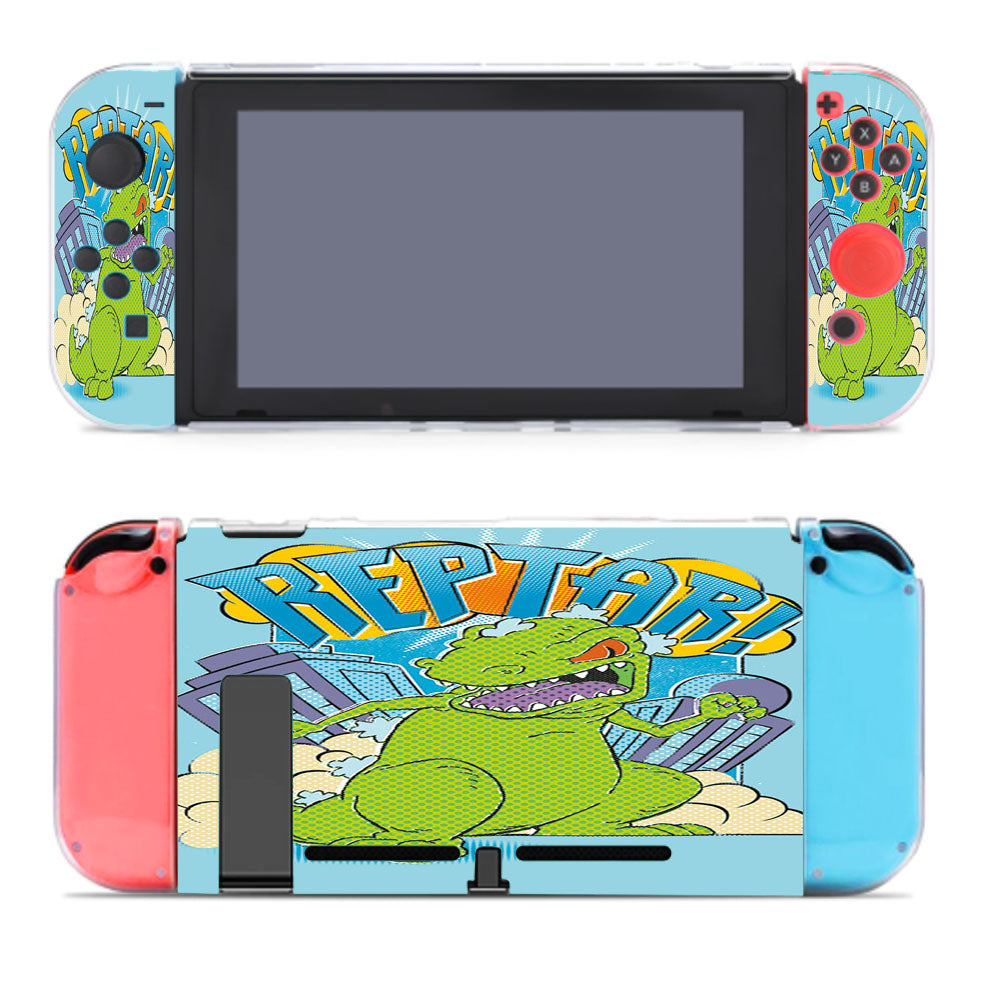 Reptar Rugrats City Poster Nintendo Switch Cover Case