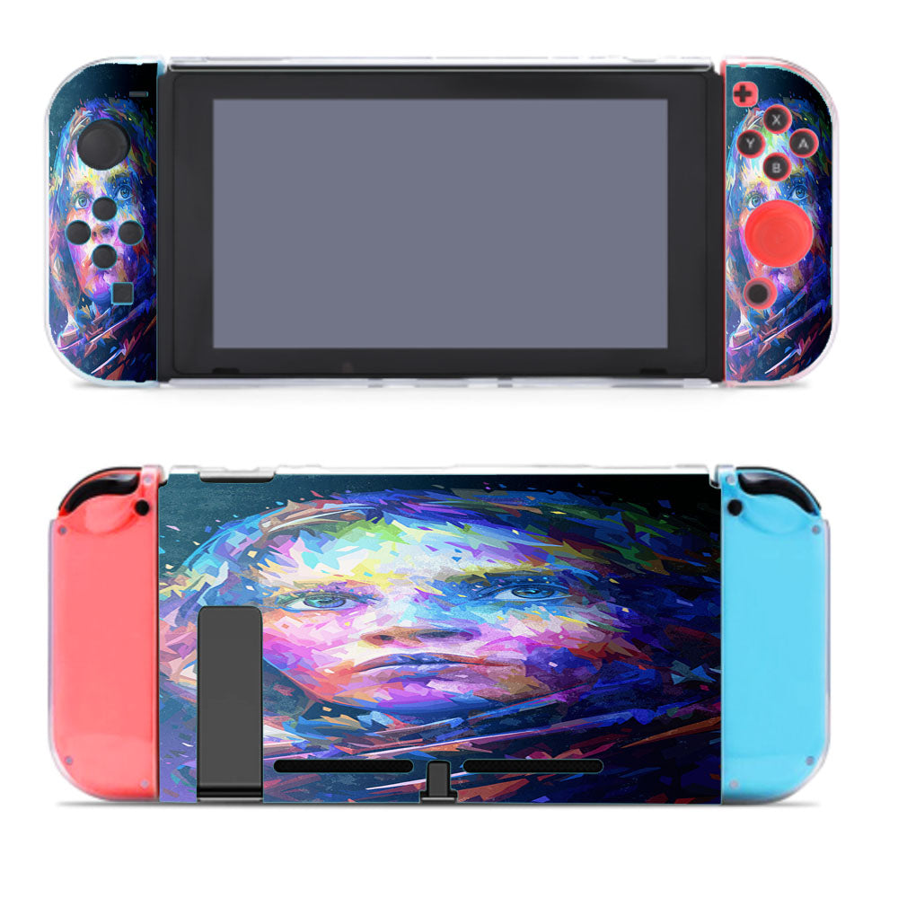 Rey Of Star Wars Colorful Nintendo Switch Cover Case