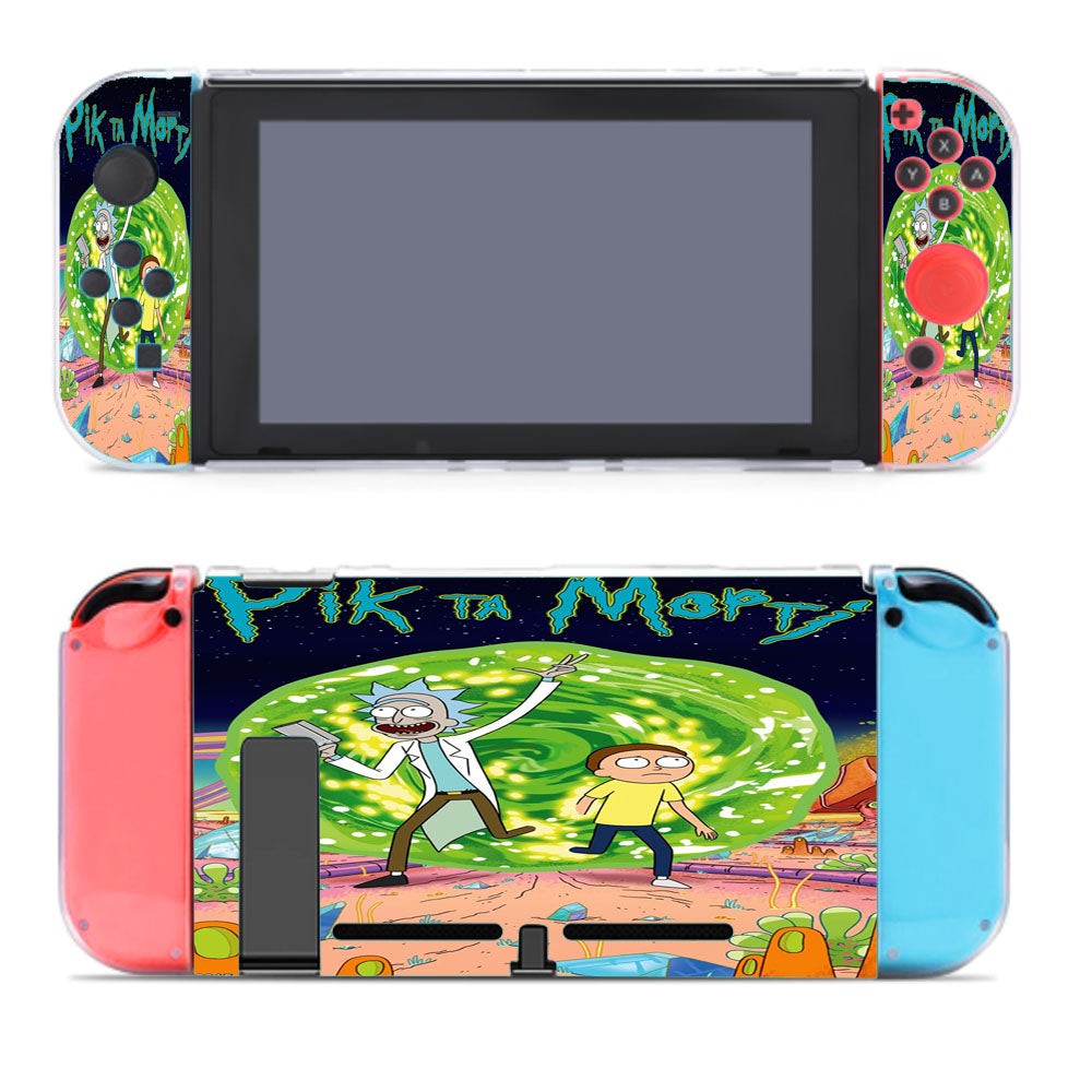 Rick & Morty Contains Nintendo Switch Cover Case