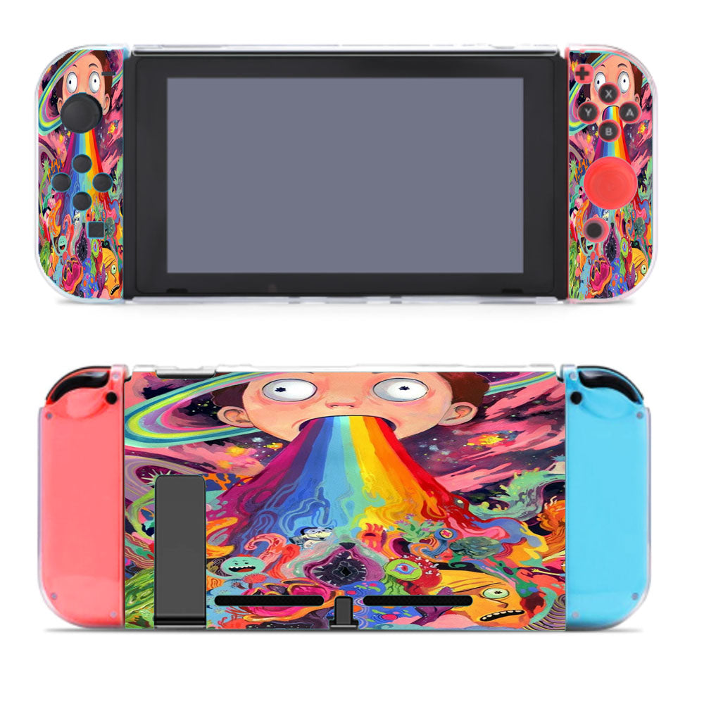 Rick & Morty X Fridge Magnet Nintendo Switch Cover Case