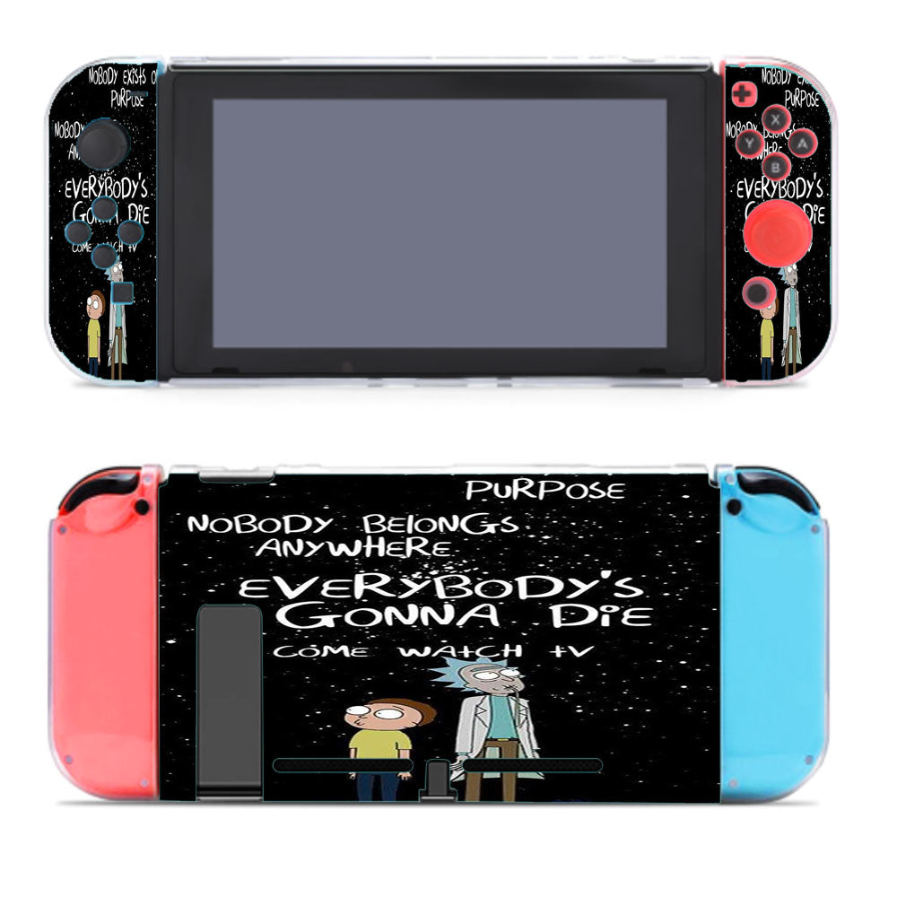 Rick And Morty Nintendo Switch Cover Case