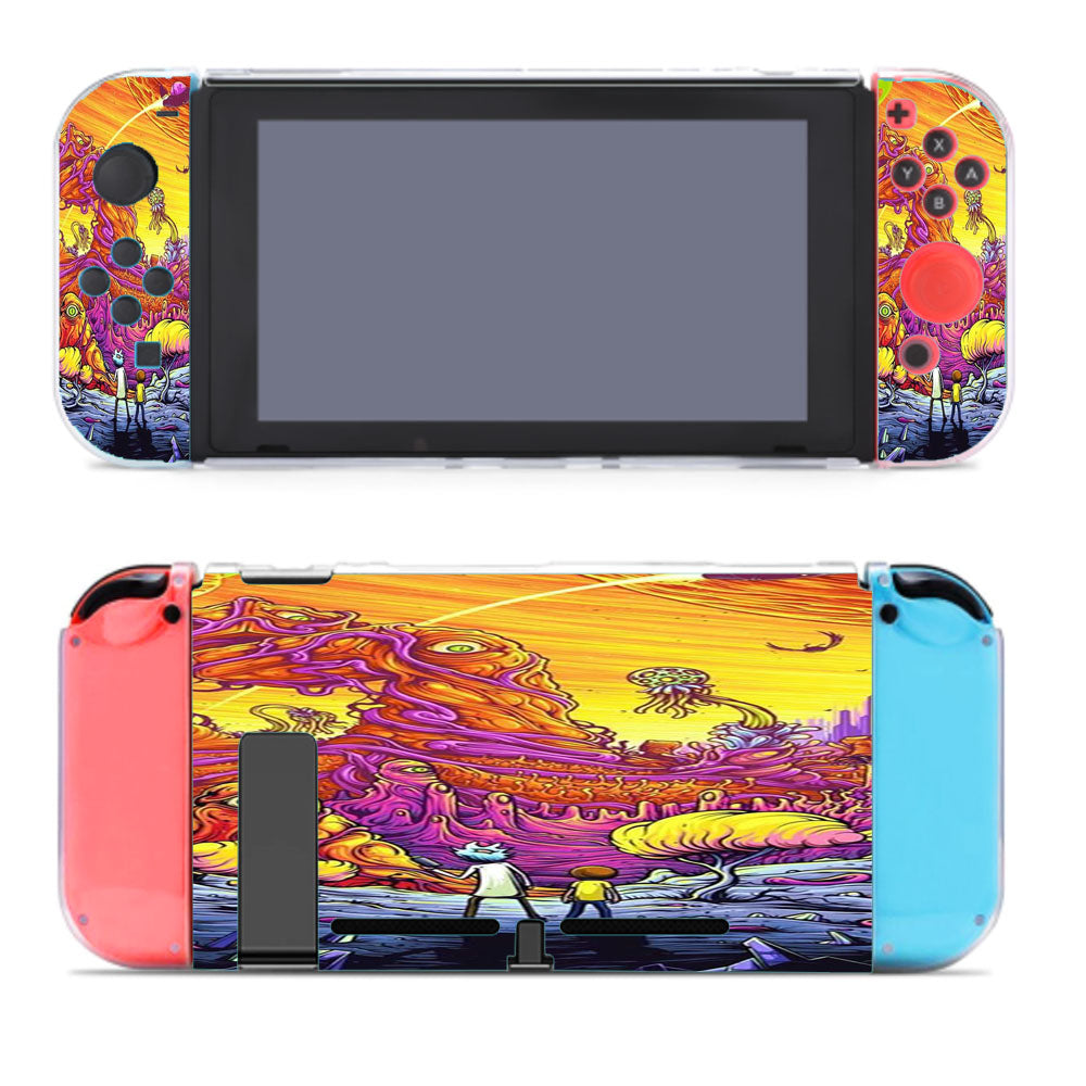 Rick And Morty Alien Planet Nintendo Switch Cover Case