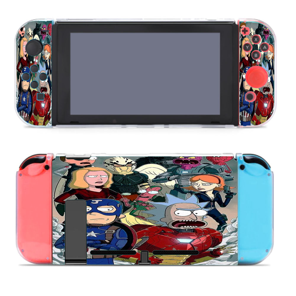 Rick And Morty Avengers Collaboration Nintendo Switch Cover Case