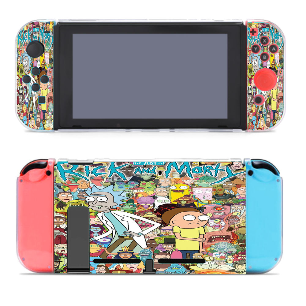 Rick And Morty Collage Nintendo Switch Cover Case