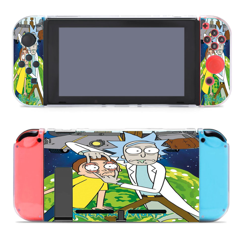 Rick And Morty Hype Nintendo Switch Cover Case