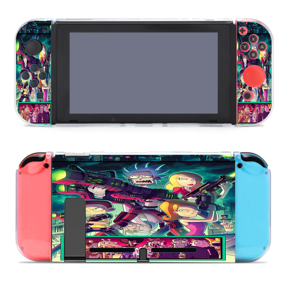 Rick And Morty Illustration 2 Nintendo Switch Cover Case