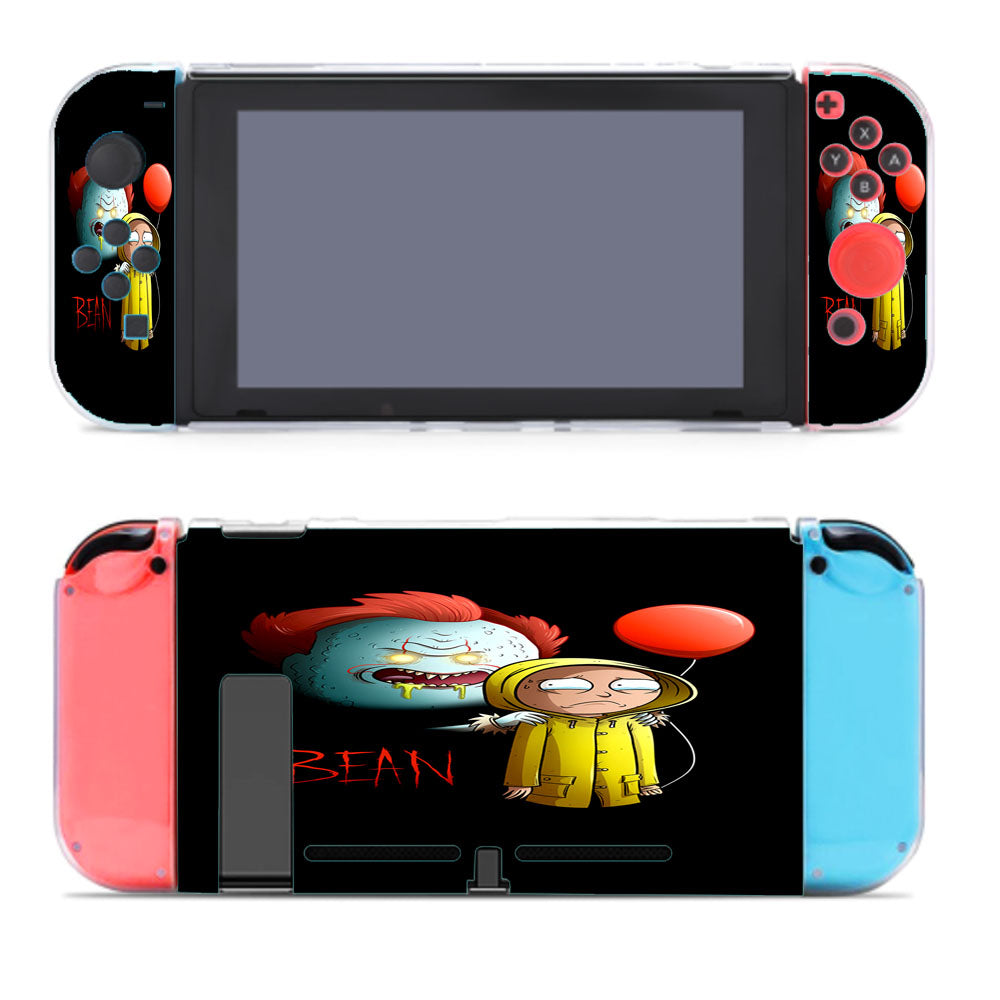 Rick And Morty Mr Jellybean Balloons Nintendo Switch Cover Case