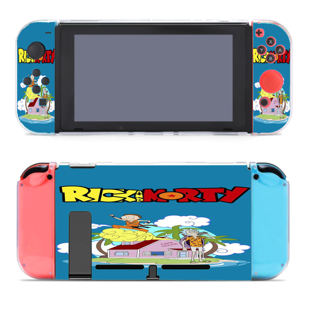 Rick And Morty Parody Dragon Ball Nintendo Switch Cover Case