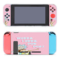 Rick And Morty Pink Wubba Lubba Nintendo Switch Cover Case