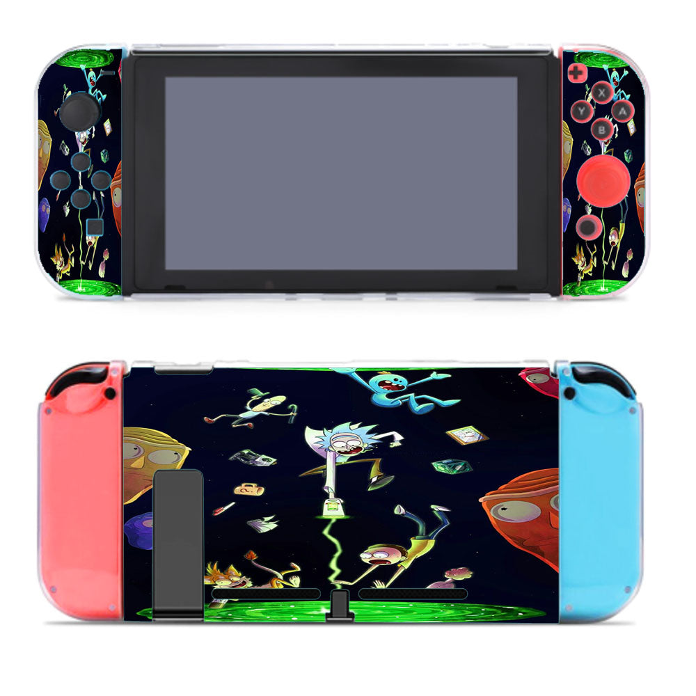 Rick And Morty Portal Nintendo Switch Cover Case