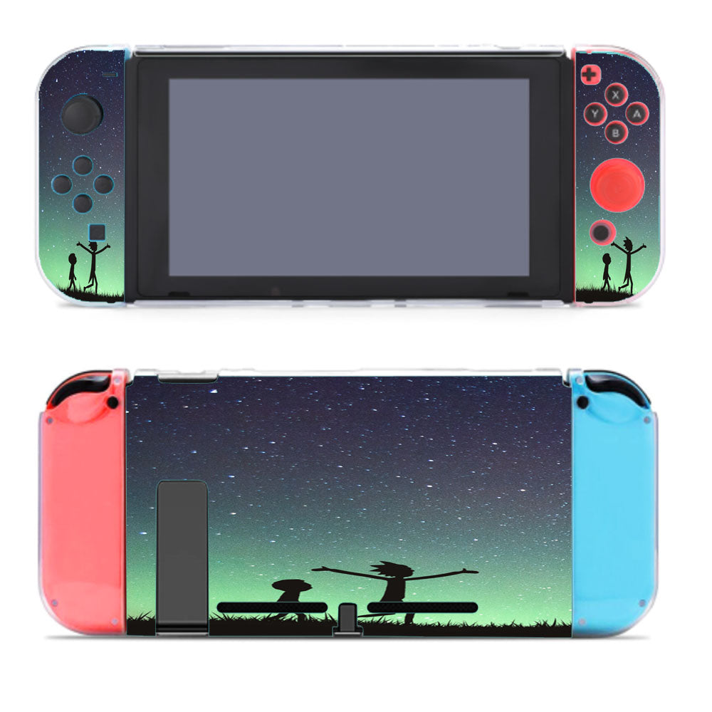 Rick And Morty Space Nebula Nintendo Switch Cover Case