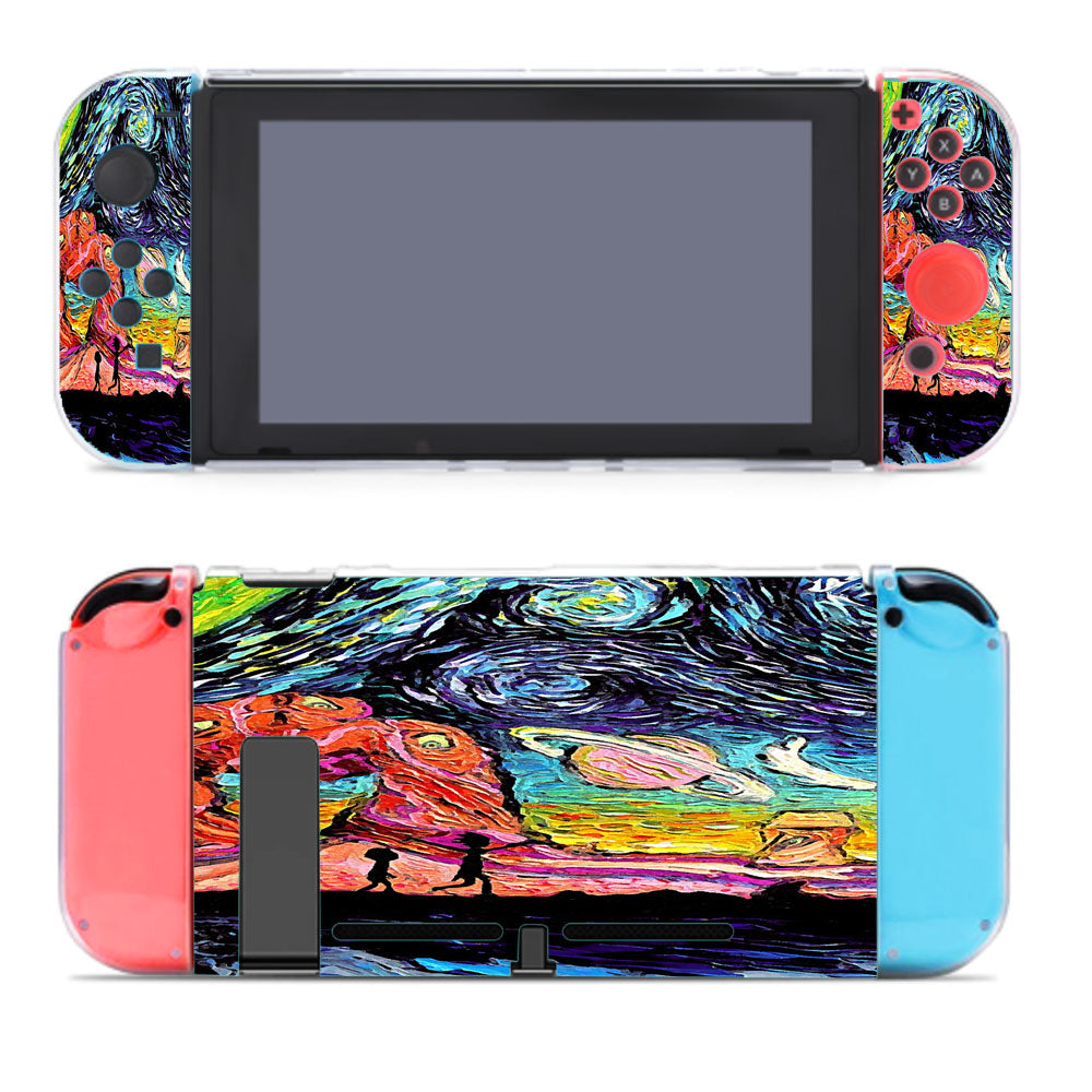 Rick And Morty Starry Night Nintendo Switch Cover Case