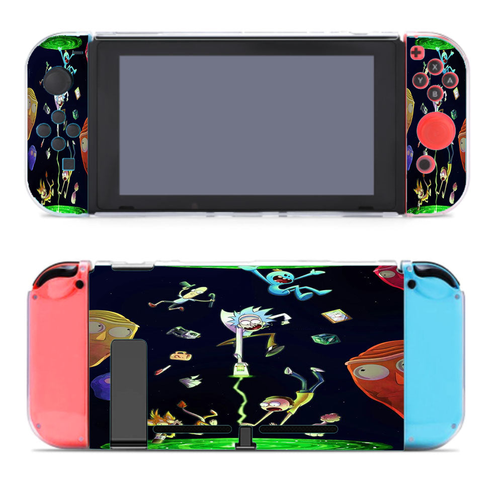 Rick And Morty Teleport Nintendo Switch Cover Case