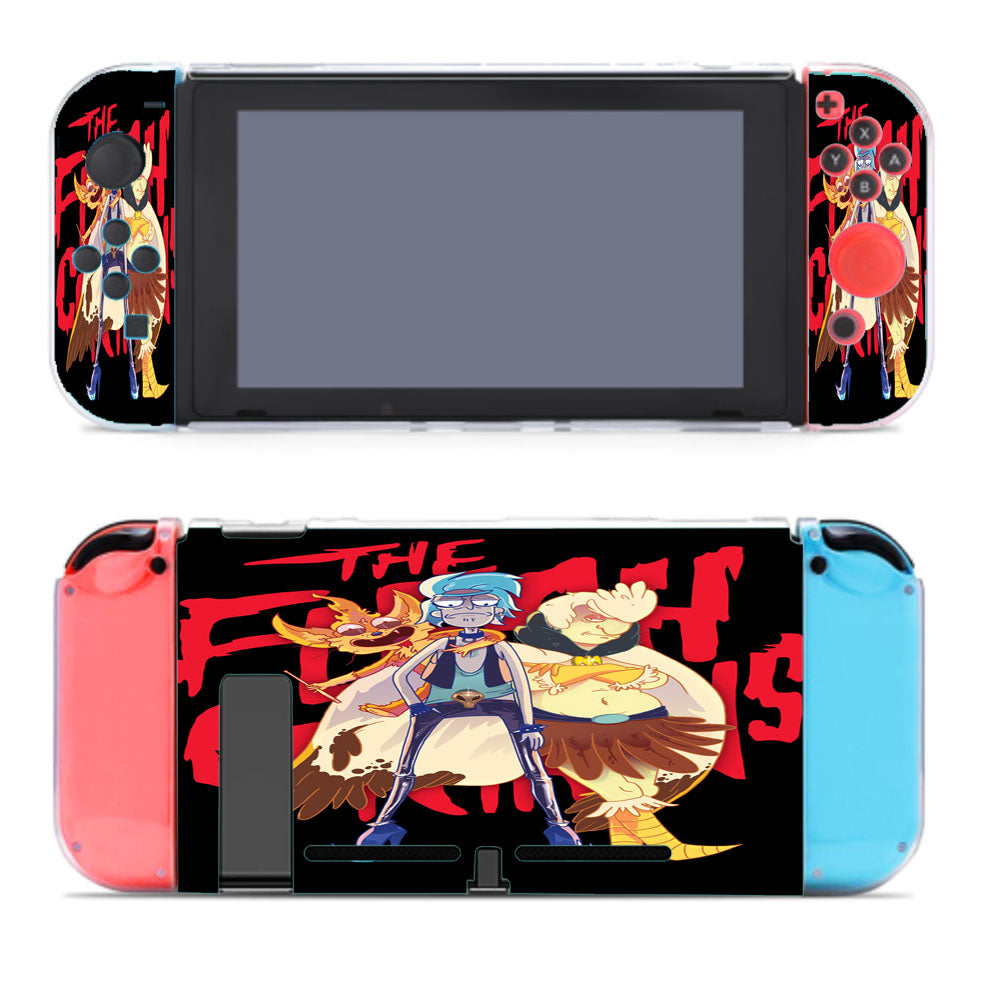 Rick And Morty The Flesh Curtains Nintendo Switch Cover Case