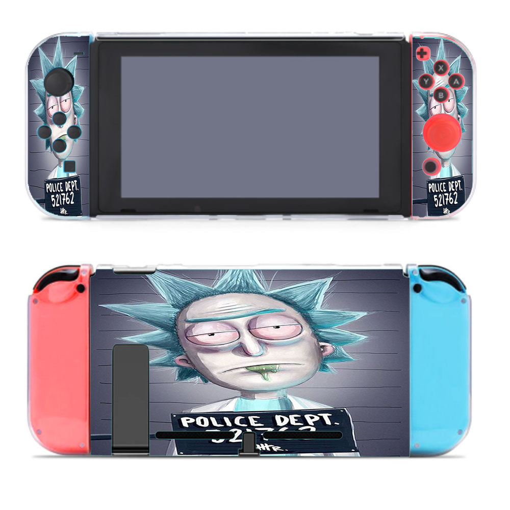 Rick And Morty Trippy Nintendo Switch Cover Case