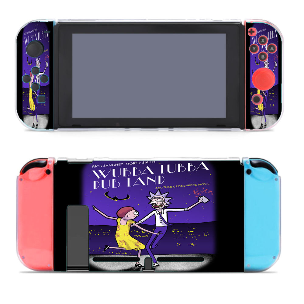 Rick And Morty Wubba Lubba Dub Land Nintendo Switch Cover Case