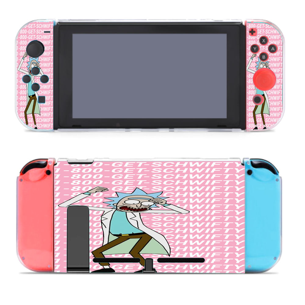 Rick And Morty You Gotta Get Schwifty Nintendo Switch Cover Case