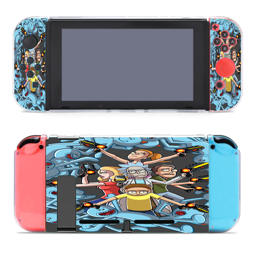 Rick E Morty Frases Nintendo Switch Cover Case