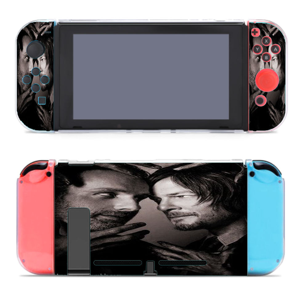Rick Grimes Daryl Dixon Nintendo Switch Cover Case