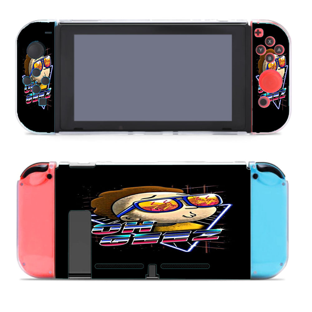Rick Morty Oh Geez Nintendo Switch Cover Case