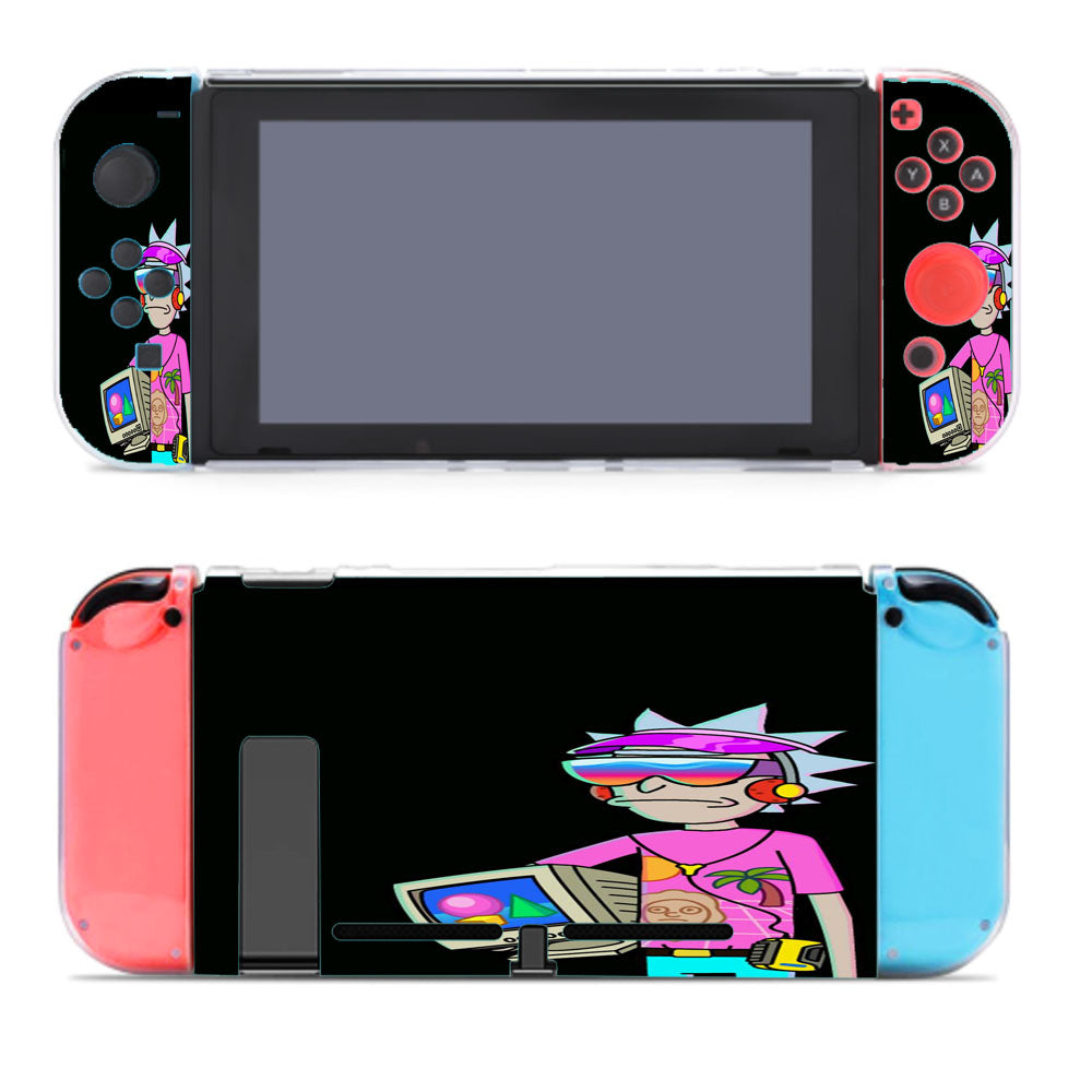Ricky Sanchez Retro Scifi Nintendo Switch Cover Case