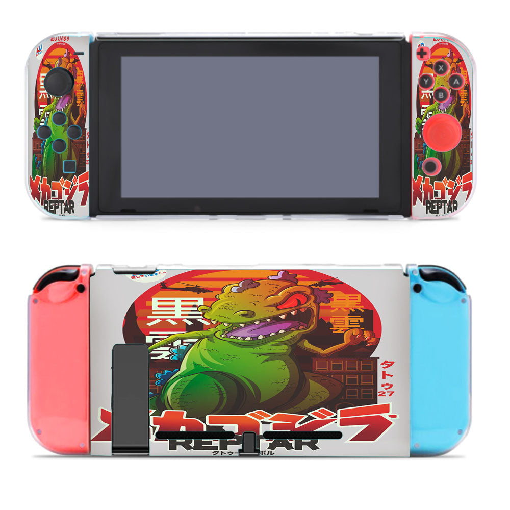 Rugrats Reptar Retro Poster Nintendo Switch Cover Case