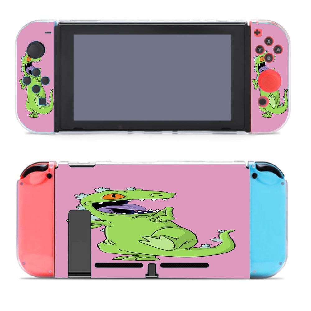 Rugrats Reptars Pink Wallpaper Nintendo Switch Cover Case