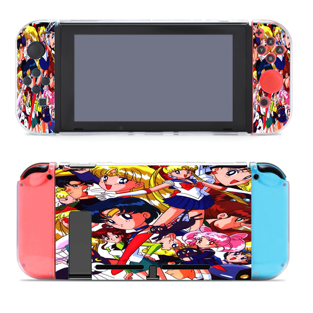 Sailor Moon Collage Nintendo Switch Cover Case
